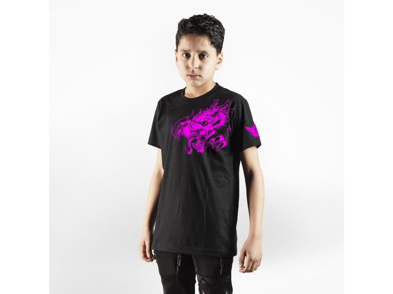 Joya T-Shirt Pink Dragon